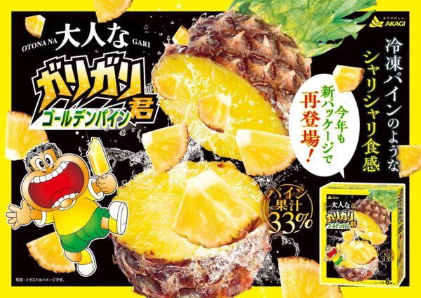 赤城乳業 大人なガリガリ君 ゴールデンパイン56ml×6本×7箱 - 画像 (2)