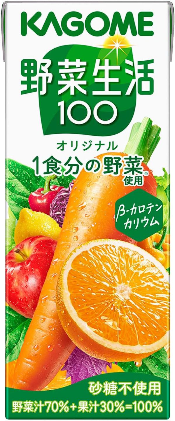 カゴメ 野菜生活100 オリジナル 200ml×24本