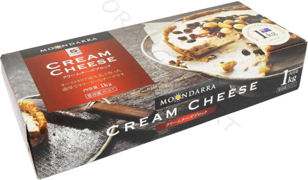 MOONDARRA ムーンダラ クリームチーズ ブロック 1Kg 冷蔵 - 画像 (3)