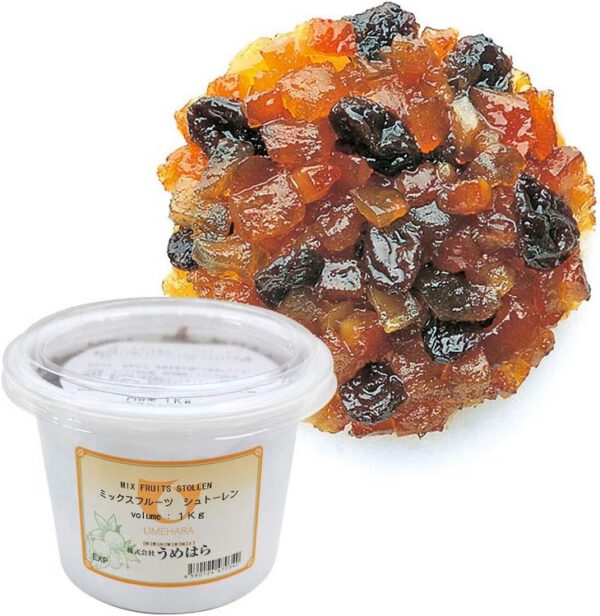 ミックスフルーツ シュトーレン うめはら 1kg シュトーレンミックス