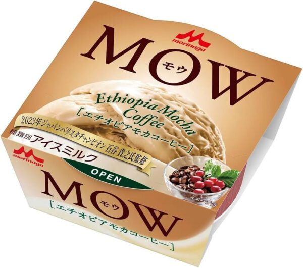 森永乳業 MOW エチオピアモカコーヒー140ml×18個 【2024年製】