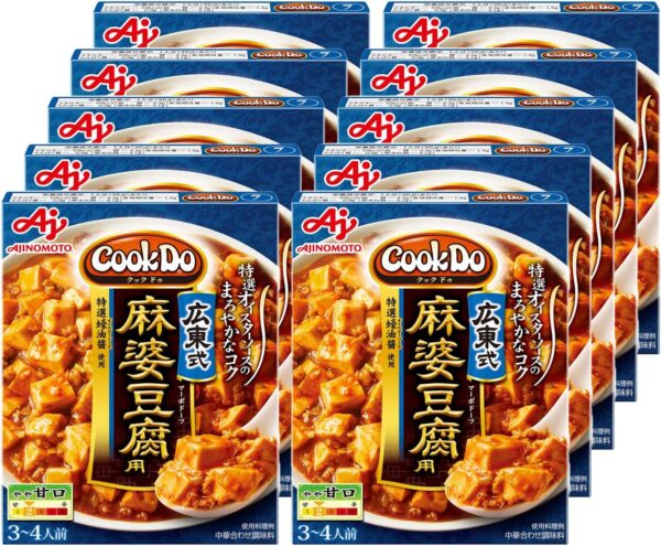 味の素 Cook Do クックドゥ 広東式麻婆豆腐用 125g×10個入