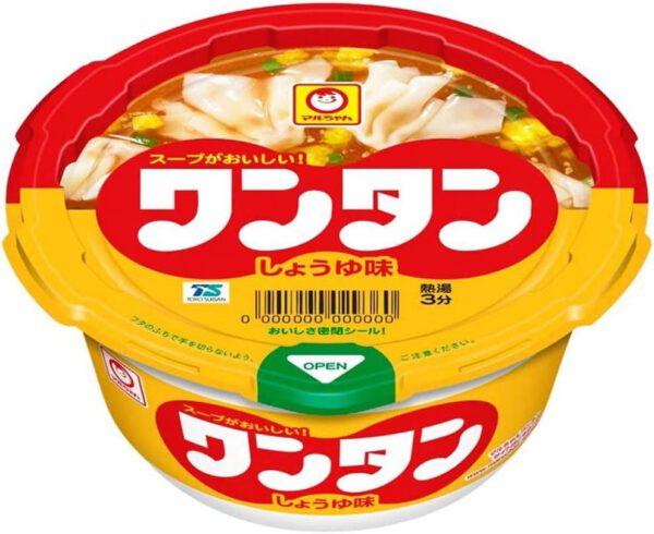 東洋水産 【セット商品】マルちゃん ワンタンスープ しょうゆ&坦々スープ 2種アソート(しょうゆ味 12個 坦々味6個) - 画像 (2)