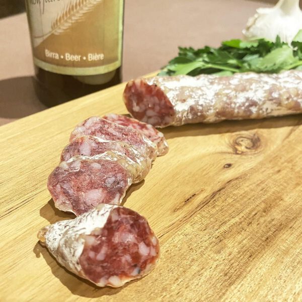 カサデモン社 フエ エクストラ 160g スペイン カタルーニャ産 白カビサラミ おつまみ 前菜 酒の肴 - 画像 (4)