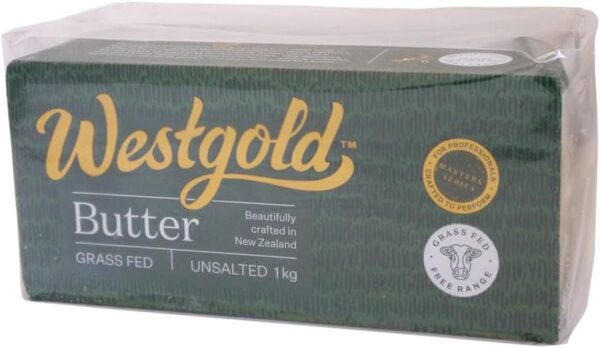 グラスフェッドバター 1kg(食塩不使用) ニュージーランド産