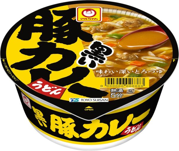 マルちゃん 黒い豚カレーうどん 87g×12個