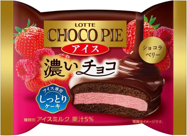 ロッテ チョコパイアイス ショコラベリー50ml×24個