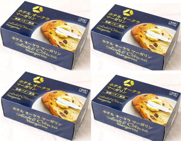 Y052290-4P ホテルオークラマーガリン 発酵バター風味 150g×4個 - 画像 (2)