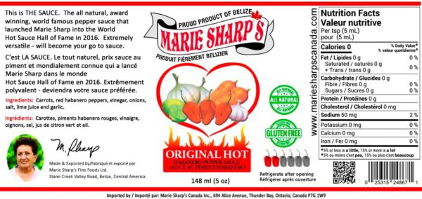 Marie Sharp's マリーシャープス リトル・ベリーズ ハバネロソース・ホット(中辛) 148ml ×2本 - 画像 (3)