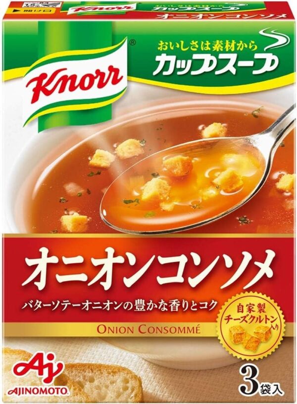 味の素 クノール カップスープ オニオンコンソメ 11.5g×3袋×10箱入