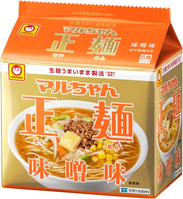 マルちゃん正麺 味噌味 5食×6個
