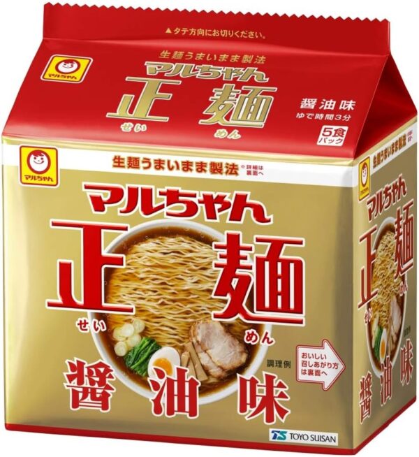 マルちゃん正麺醤油味 5P×6個