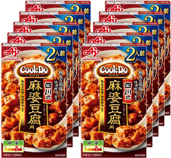 味の素 Cook Do クックドゥ 四川式麻婆豆腐用 60g×10個