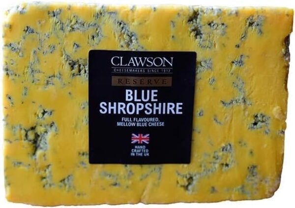 シュロップシャー ブルー ブルーチーズ Shropshire Blue 黄色い スティルトン チーズ【約200g】
