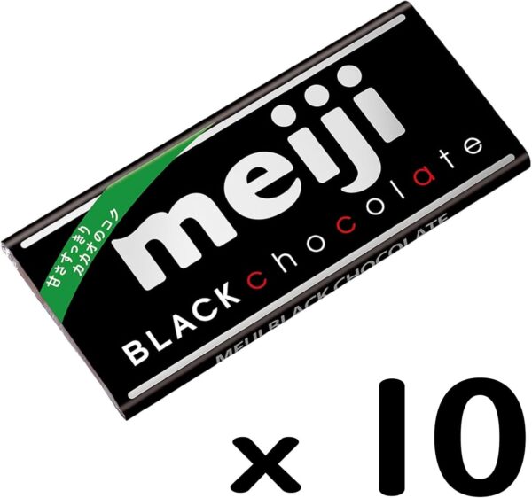 明治 ブラックチョコレート 50g×10枚 - 画像 (2)