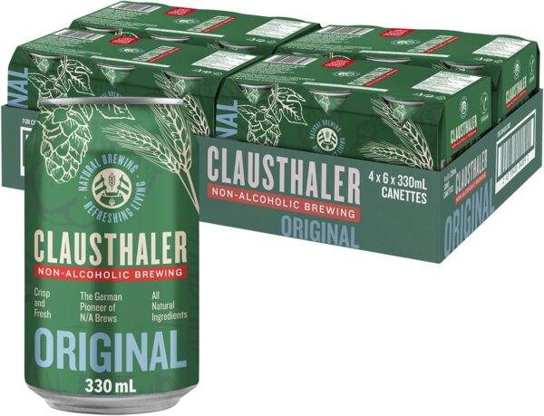 ドイツ産 ノンアルコールビール クラウスターラー 330ml×24本 ノンアル ビールテイスト ケース販売 ビアテイスト 長S