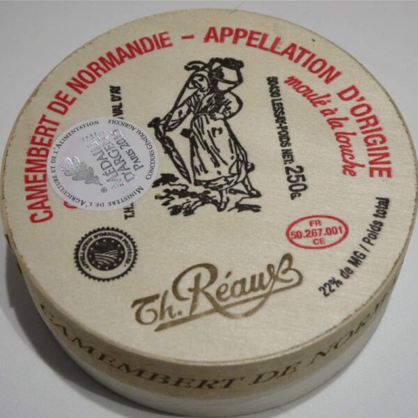 カマンベール・ド・ノルマンディ 白カビチーズ AOP フランス産 250g