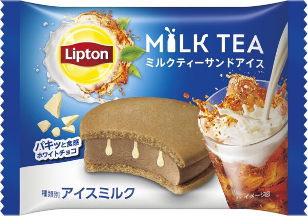 森永乳業 リプトンミルクティーサンドアイス75ml×24袋