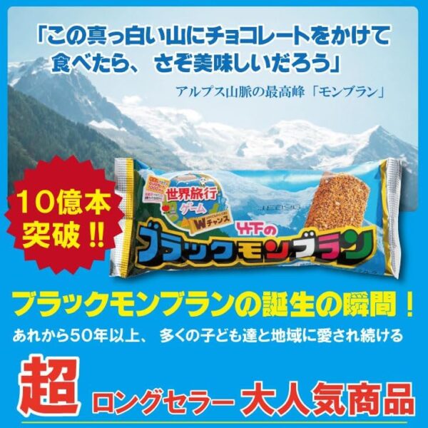 ブラックモンブラン10本セット 【竹下製菓】 - 画像 (5)