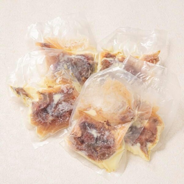 合鴨 骨付き モモ肉 コンフィ 1kg (5枚) ダックオイル 鴨肉 鶏肉 大容量 (5枚 (1kg)) - 画像 (2)