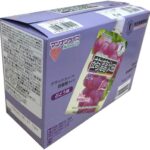 [トクホ]マンナンライフ クラッシュタイプの蒟蒻畑 ライト ぶどう味 150g×6個 - 画像 (3)