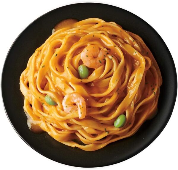 [冷凍]日清フーズ 超もち生パスタ 濃厚エビトマトクリーム 275g×14個 - 画像 (3)