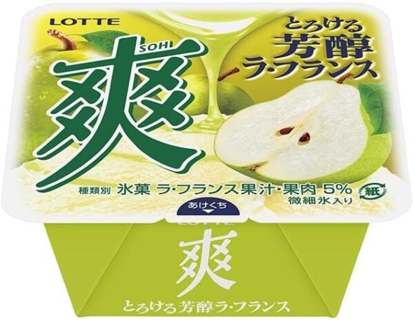 【冷凍】爽 とろける芳醇ラ・フランス185ml×18個 ろって