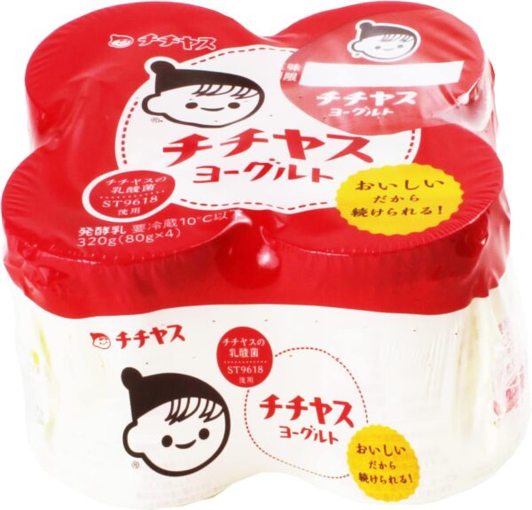 チチヤス ヨーグルト 80g × 4p × 6 (計24個入)