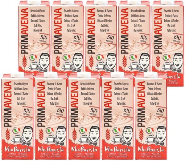 プリマベーナ オーガニック オーツミルク バリスタ 1000ml×10セット