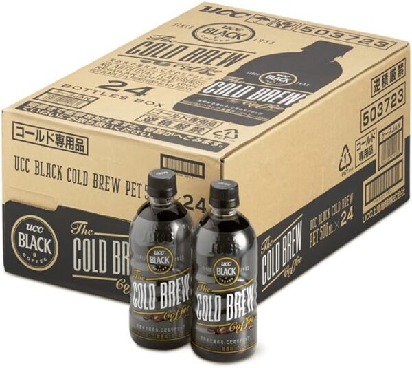 UCC ブラック コーヒー コールドブリュー 無糖 500ml×24本 - 画像 (4)