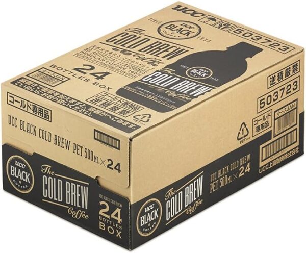 UCC ブラック コーヒー コールドブリュー 無糖 500ml×24本 - 画像 (5)