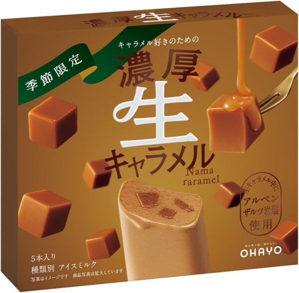 オハヨー乳業 濃厚生キャラメル40ml×5本×10箱