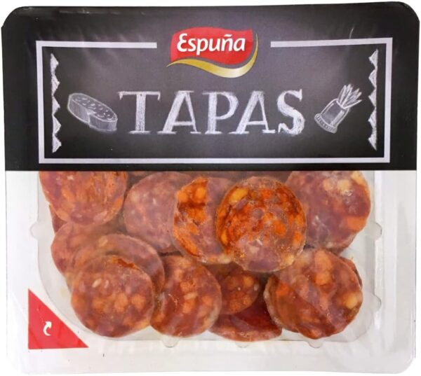 Espuna チョリソースライス 60g x5 スペイン産 熟成サラミ