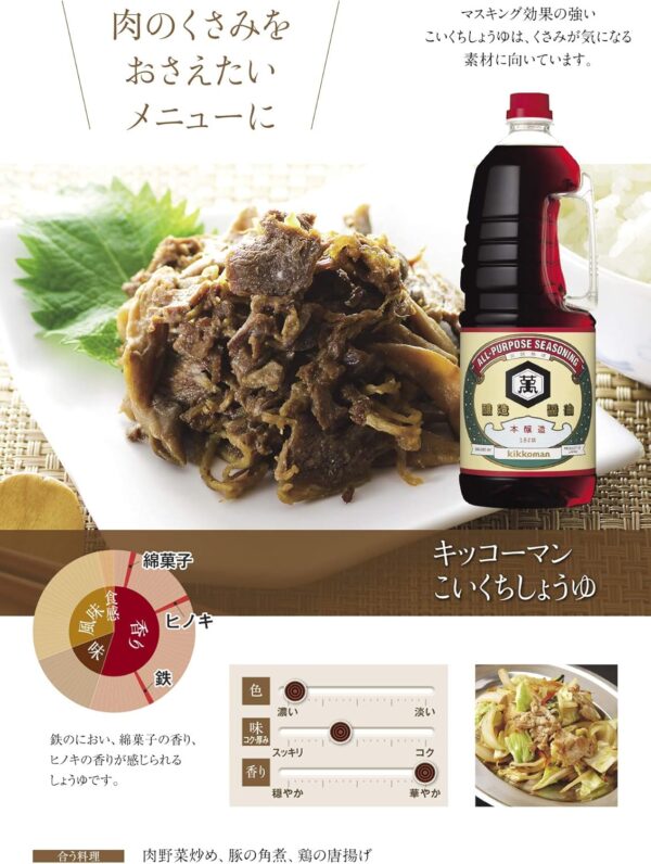 キッコーマン食品 キッコーマン こいくちしょうゆ1.8L - 画像 (3)