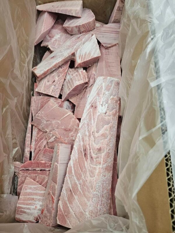 三崎港直送 天然メバチマグロ 切り落とし 訳あり 端材詰合せ (5kg)冷凍 マグロ - 画像 (2)