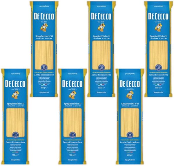 【6個】ディチェコ no11 スパゲッティーニ 500g