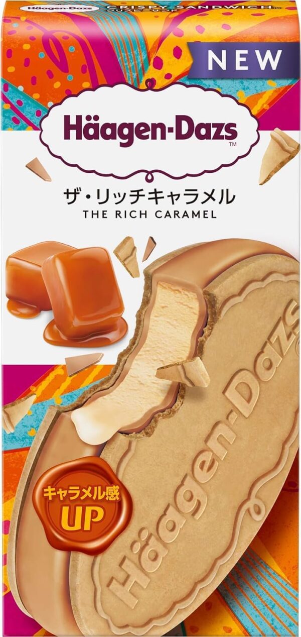 ハーゲンダッツ クリスピーサンド ザ・リッチキャラメル 60ml×6個