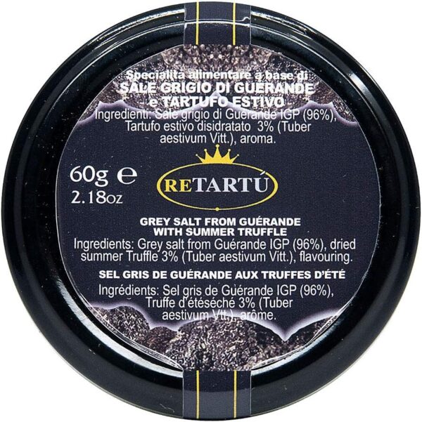 ジュリアーノ・タルトゥーフィ ゲランド 塩 サマートリュフ入り 60g