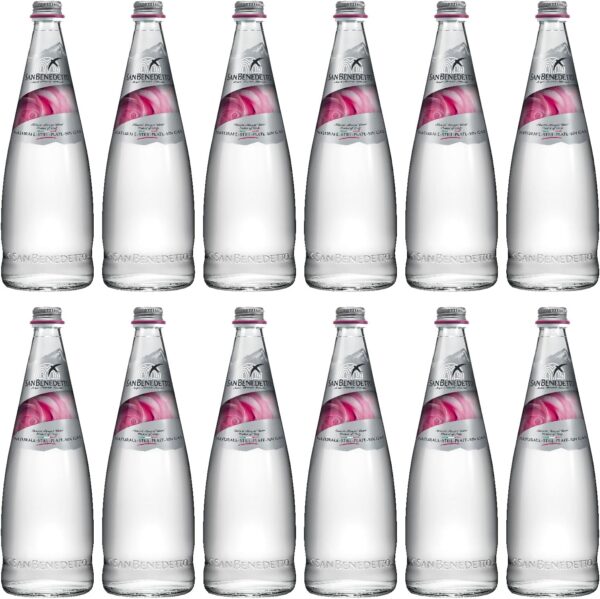 サンベネデット “プレステージ・ローズ・エディション"ナチュラル・ミネラルウォーター(スティル) /750ml×12本 - 画像 (2)