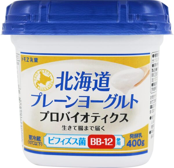 トモエ乳業 北海道プレーンヨーグルト 400g×6個