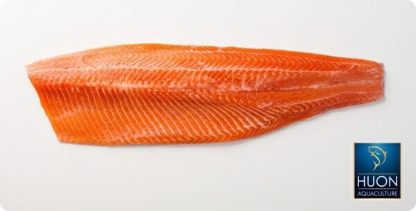 ヒューオン生食用タスマニアサーモン フィレ 皮付き 骨なし 1.5~2kg - 画像 (2)