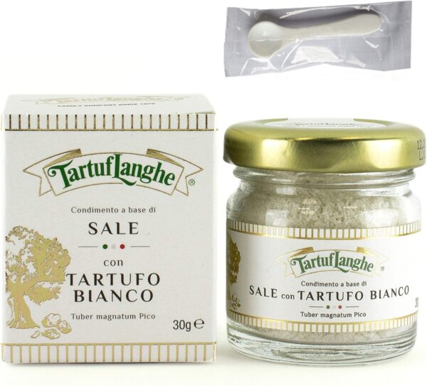 タルトゥフランゲ 白トリュフ塩 30g トリュフ塩 イタリア 贅沢な香りで料理を引き立てる 国内正規品