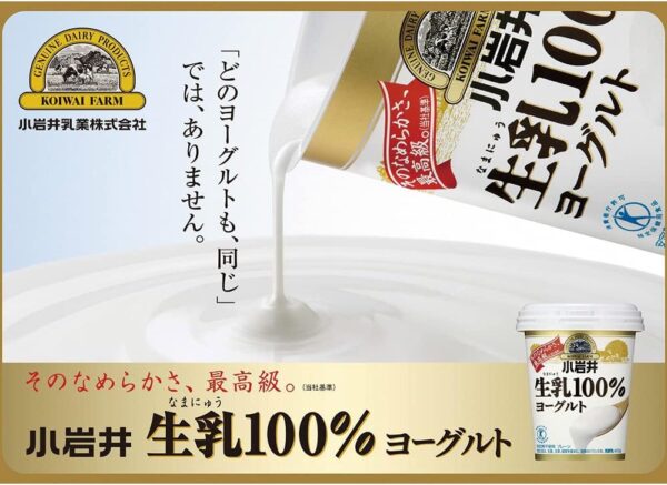 小岩井 生乳100%ヨーグルト400g 6個セット - 画像 (3)