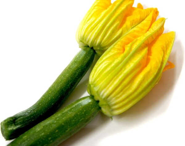 国産花ズッキーニ、3本セット、新鮮野菜 - 画像 (2)