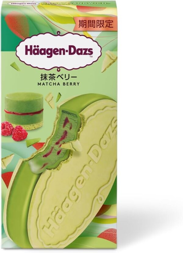 ハーゲンダッツ クリスピーサンド 抹茶ベリー 60ml ×6個