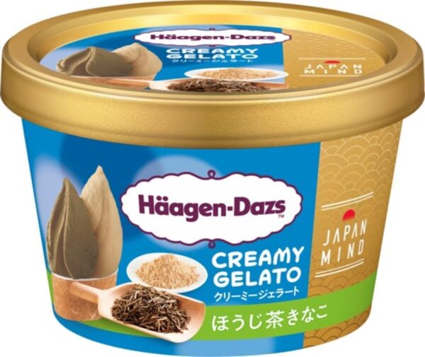ハーゲンダッツCREAMY GELATO ほうじ茶きなこ110ml (6個)