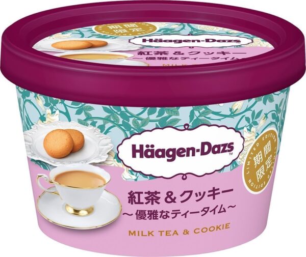 ハーゲンダッツ 紅茶&クッキー 〜優雅なティータイム〜 110ml (12個)