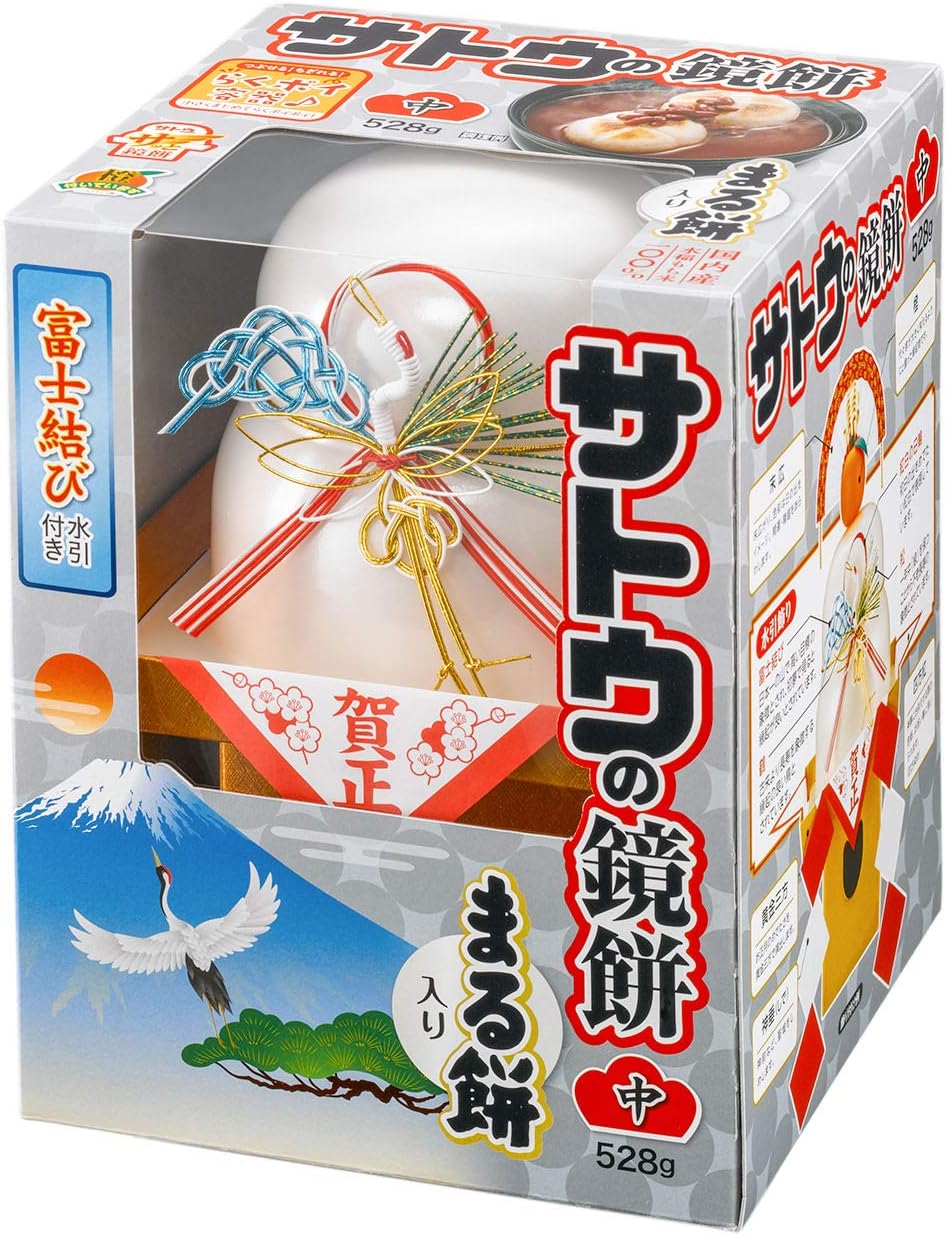 サトウのサッと鏡餅まる餅入り中 528G