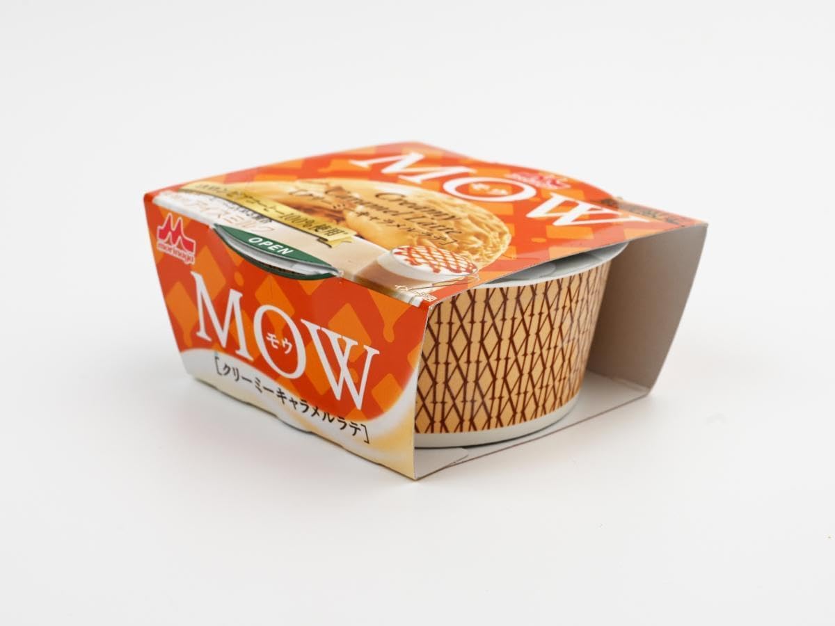 森永乳業 MOW クリーミーキャラメルラテ140ml×18個 - 画像 (3)