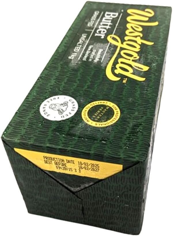 NZ産グラスフェッドバター ウエストゴールド 食塩不使用 1kg 【冷凍】 - 画像 (2)